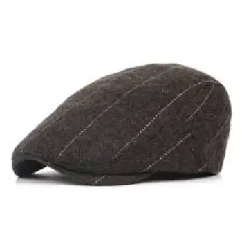 Classic French Brown Beret Cap 